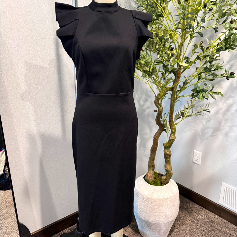 Black formal dress